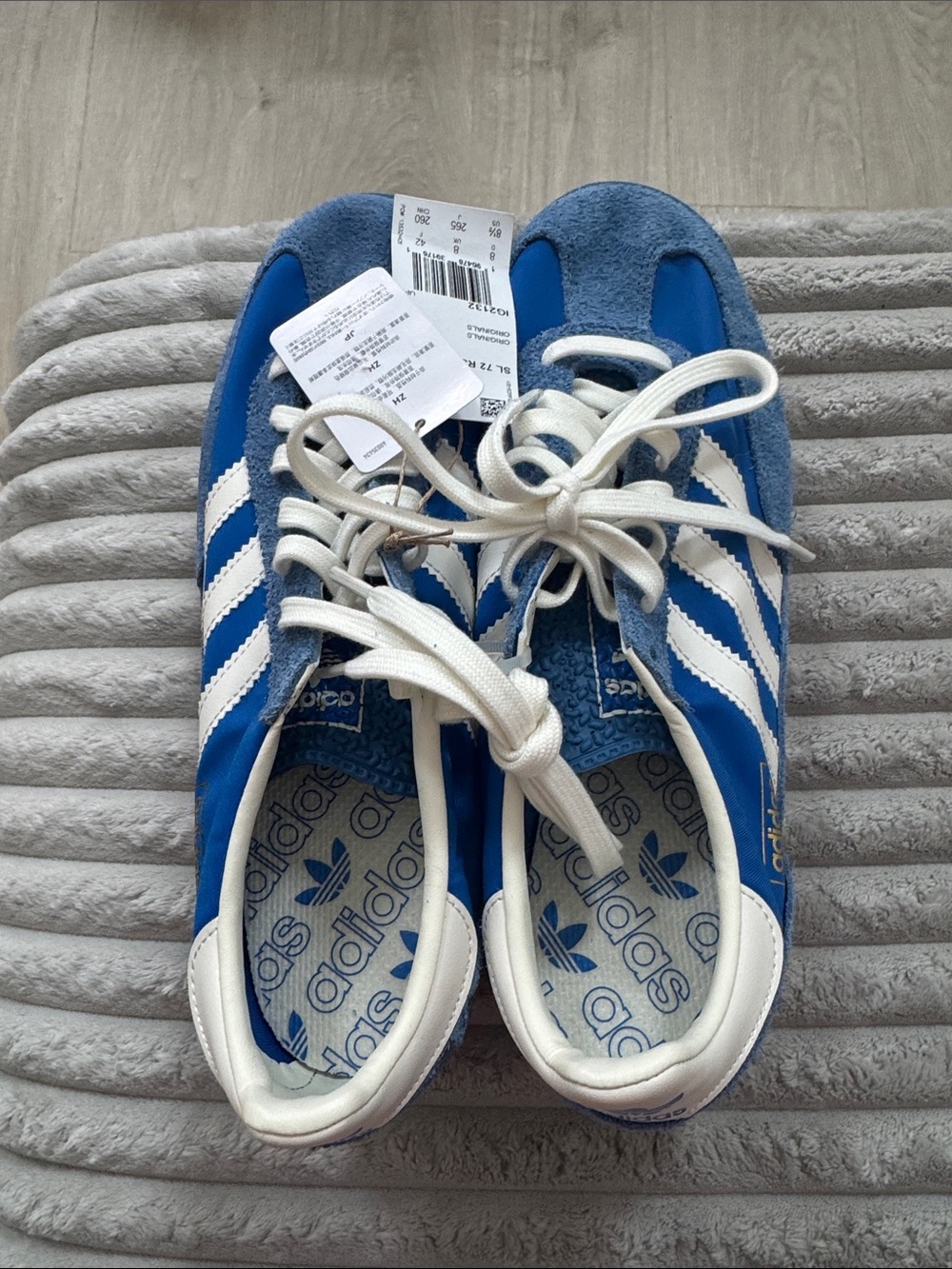adidas men’s  Royal Blue & White  Sneakers